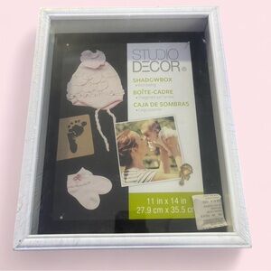 Studio Decor White Frame with Black Interior Mat